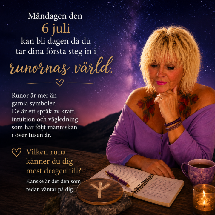 I morgon 6/7 startar runkursen, har du bokat din plats?