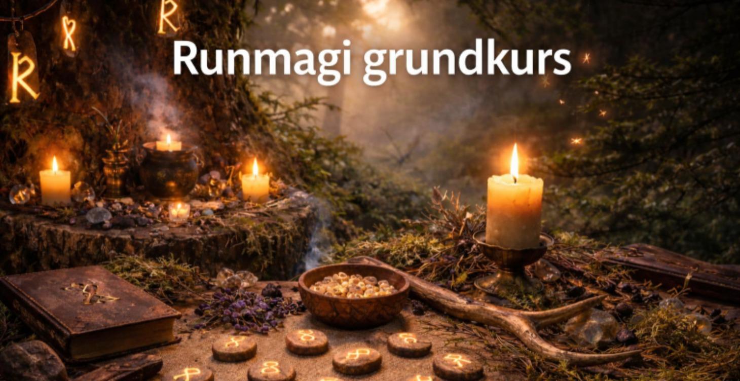 Runmagi grundkurs med bind och galderrunor