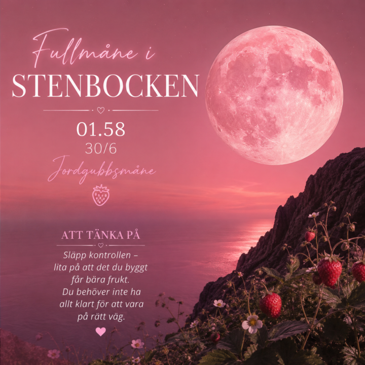 Fullmåne i Stenbocken 30/6 01:58