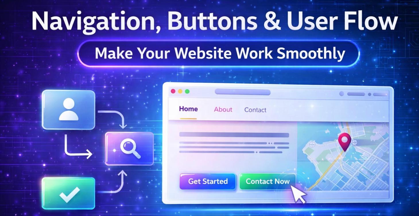 Navigation, Buttons & User Flow (Vibe Coding)