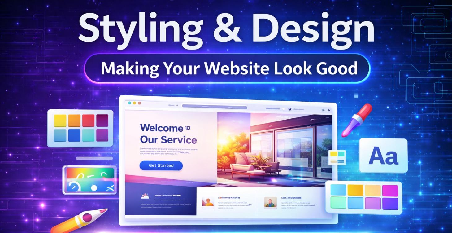 Styling & Design: Making Your Website Look Good