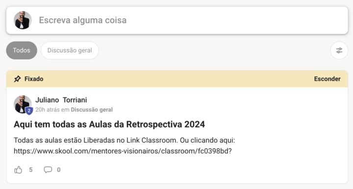 Como usar essa comunidade