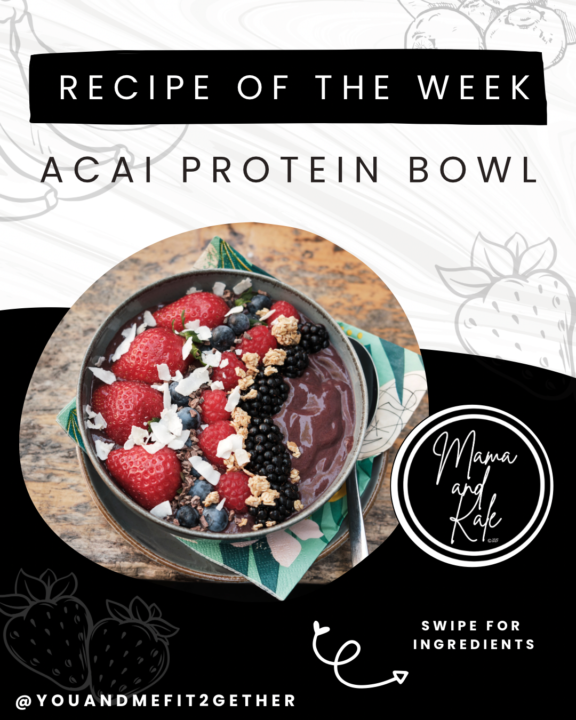 ✨Açaí Protein Bowl Recipe!
