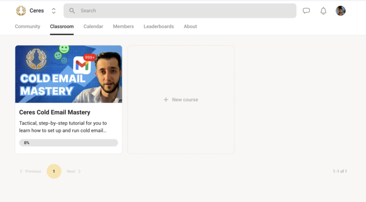 Ceres Cold Email Mastery... LAUNCHED!