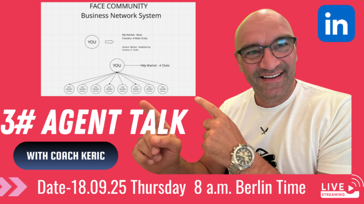 Tomorrow 18.09.25 AGENT Coffee Talk on 8 a.m. Berlin time 