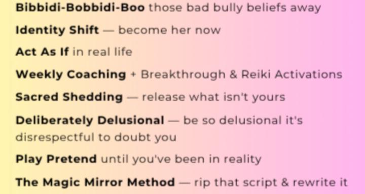 Manifest Like A Baddie
