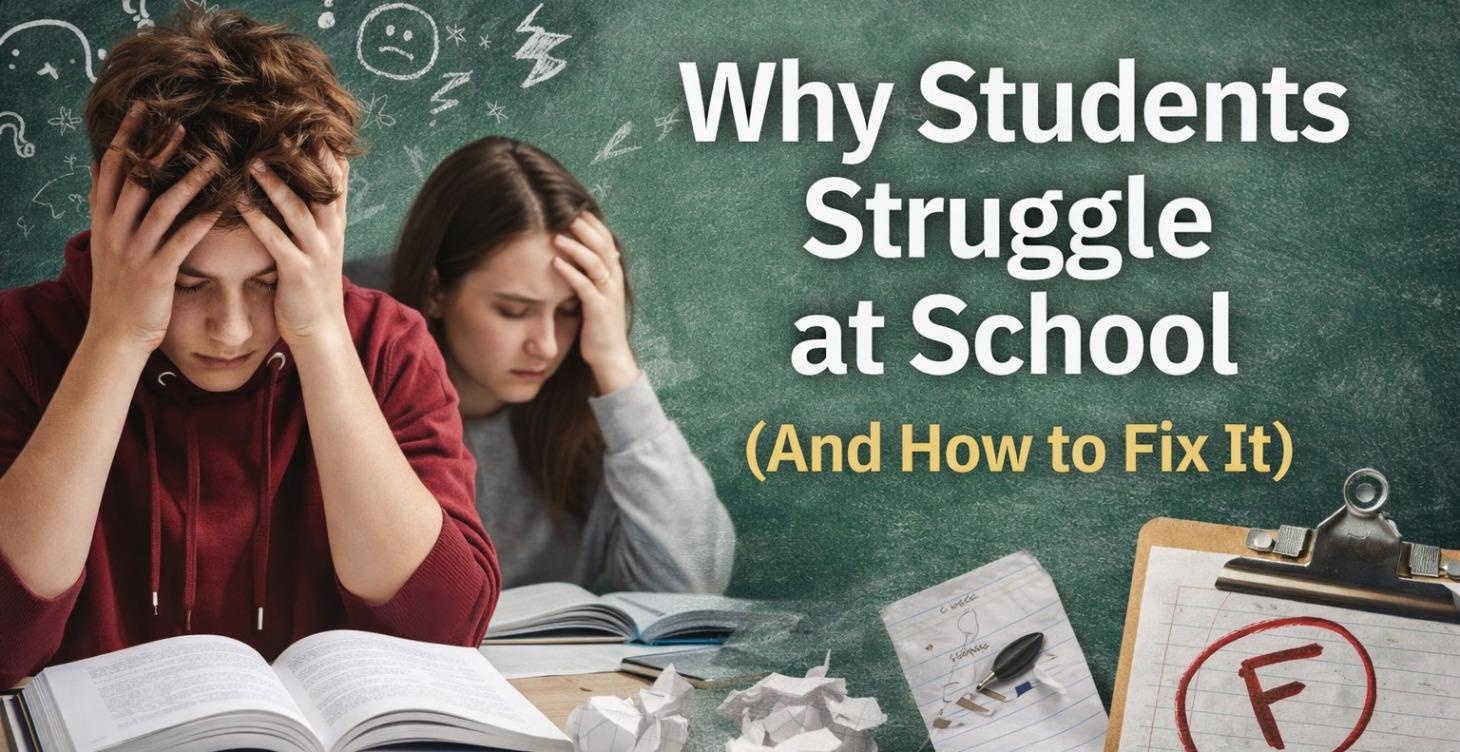 Why Students Struggle at School(And How to Fix it)