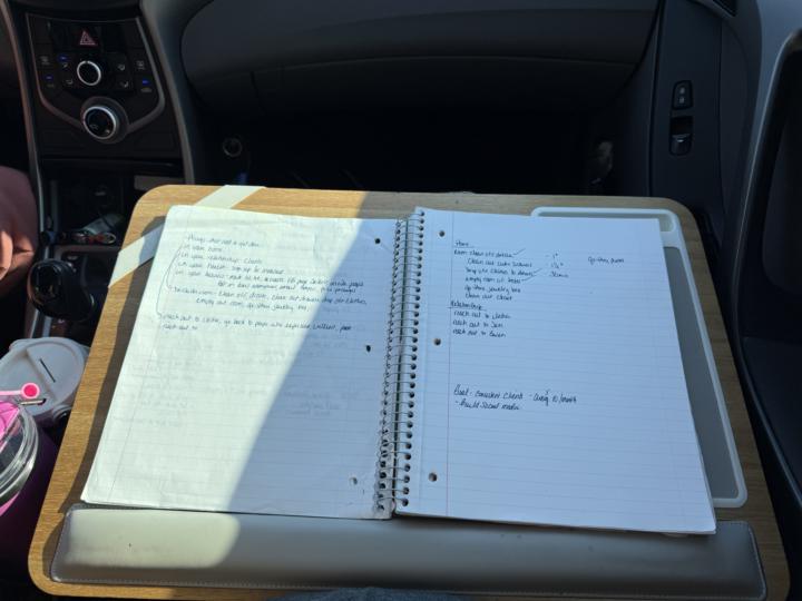 On the road again…
