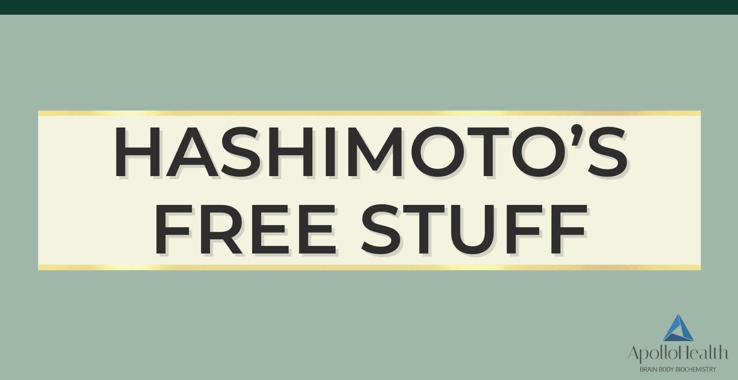 Hashimoto's Free Stuff