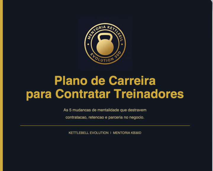 Ebook novo: pare de implorar por treinador bom