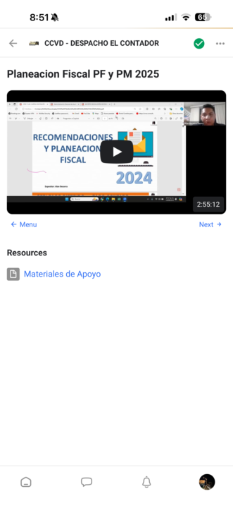 Que tal, estoy tratando de ingresar a un curso que adquiri y al momento de darle click al video se pone en blanco y ya no carga, a que se debe? Me apoyan solucionando el error por favor