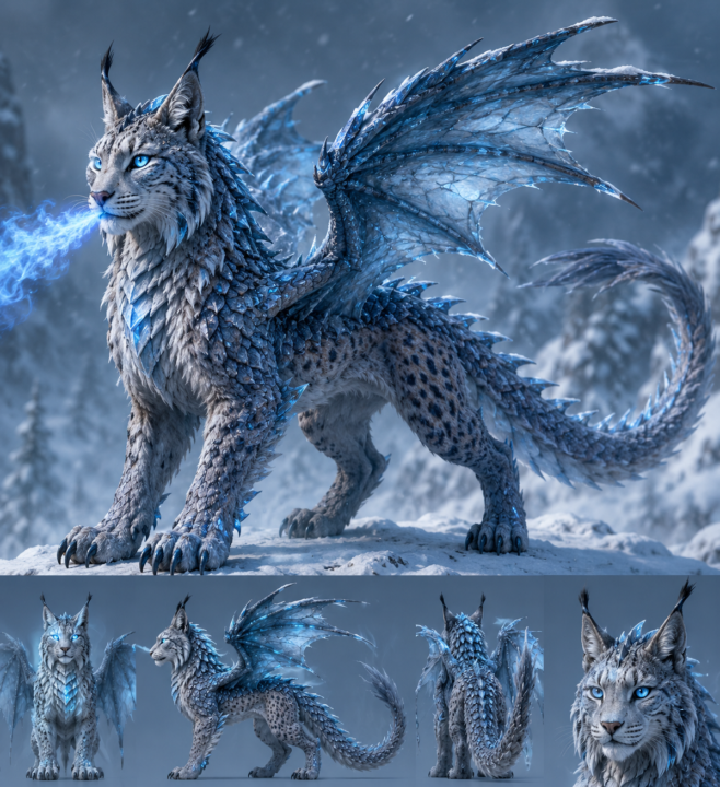 Frostwing Lynx Dragon