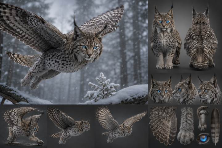 Frostwing Lynx Owl