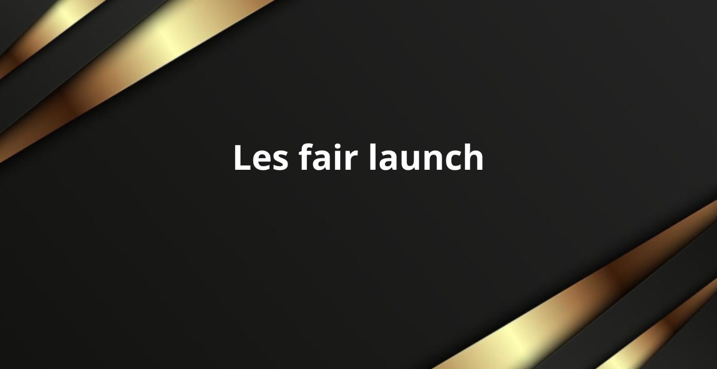 Qu'est ce qu'un fair launch ?
