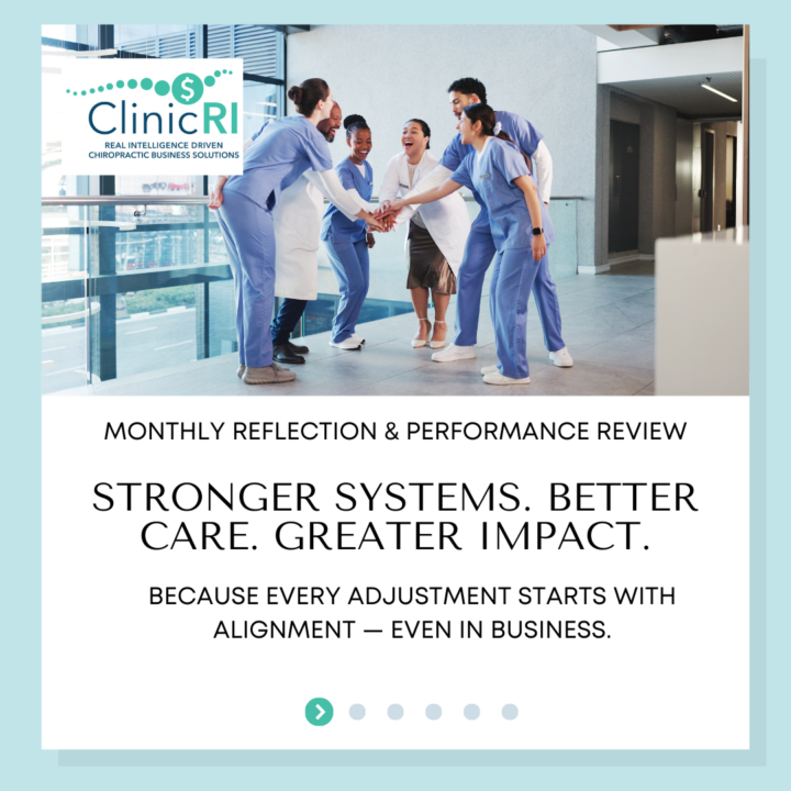 A thriving chiropractic clinic doesn’t grow by accident.