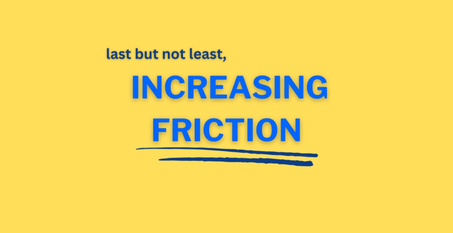 Increasing Friction