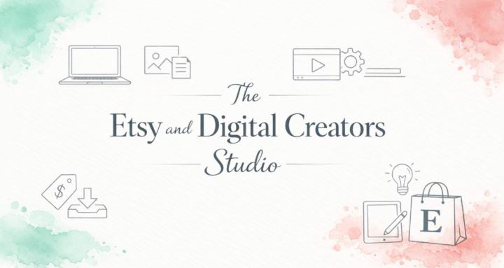 Etsy & Digital Creators Studio