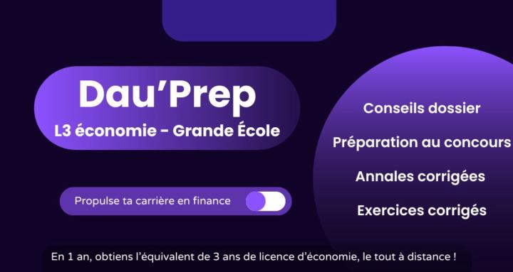 Dau'prep - L3 économie