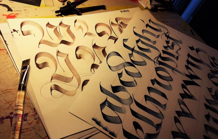 Live Calligraphy event - 11th March at 7 p.m.