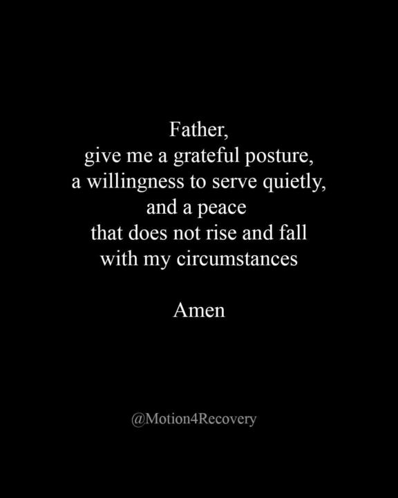 Our prayer for the week