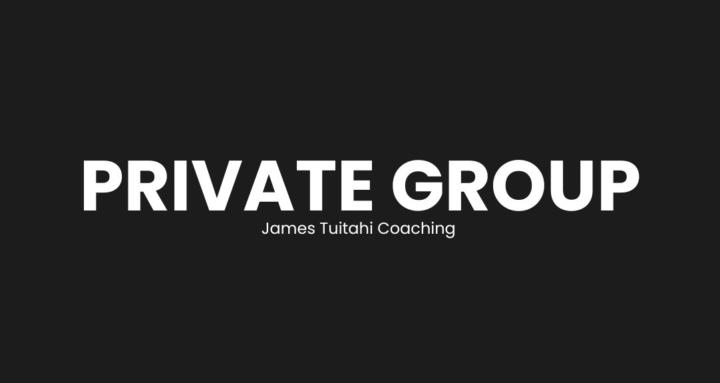 James Tuitahi Coaching 