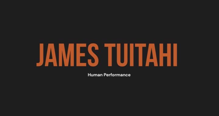 James Tuitahi Coaching 
