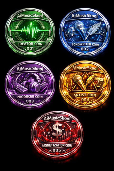  Introducing the AiMusicSkool Coin System