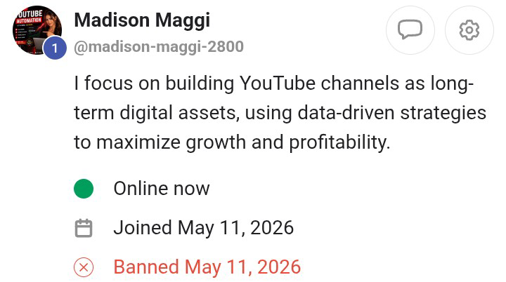 BANNED (RULE #6: NO ADVERTISING