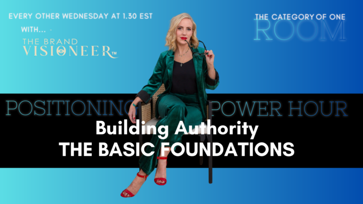 Today at 1.30EST - Building Authority - THE BASIC FOUNDATIONS