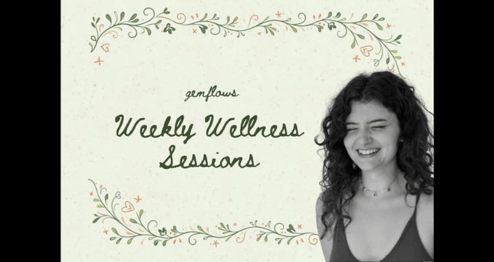 weekly wellness sessions