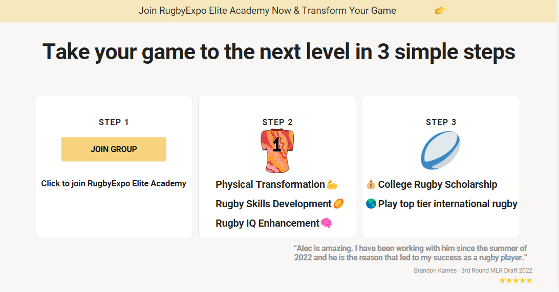 RugbyExpo Elite Academy