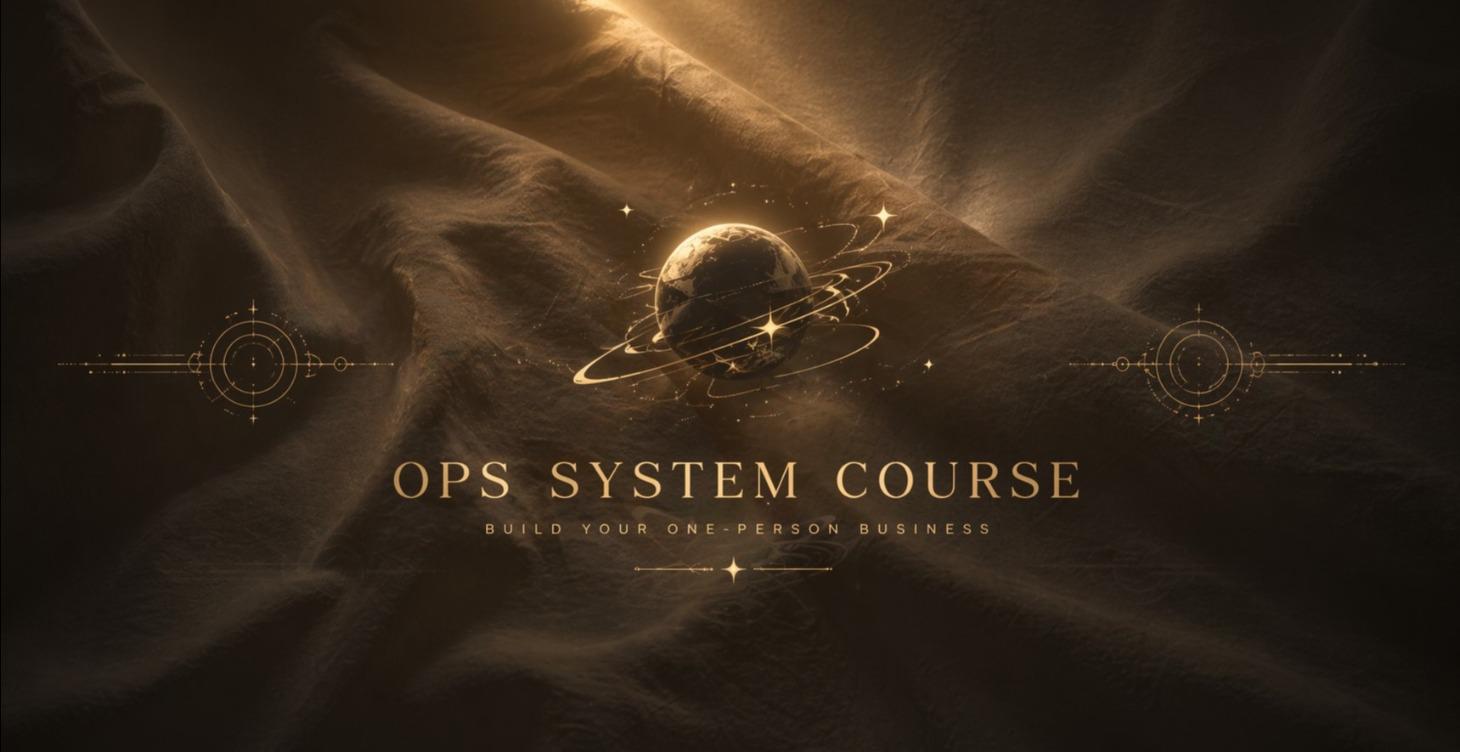 OPS系統模型課程【FREE】