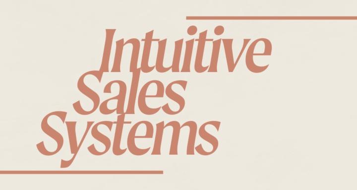 Intuitive Sales Systems