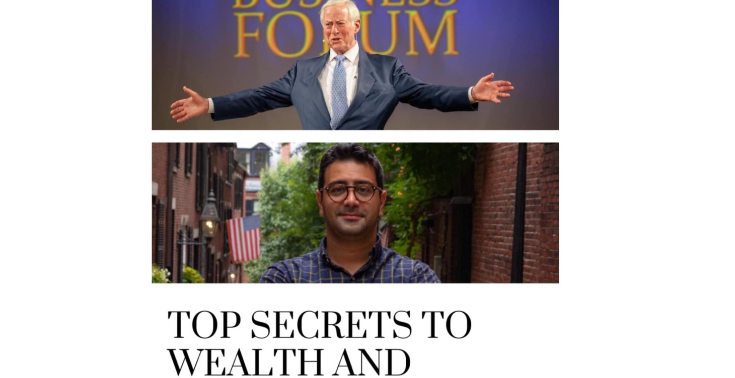 Top secret to Wealth (Me & Brian Tracy)