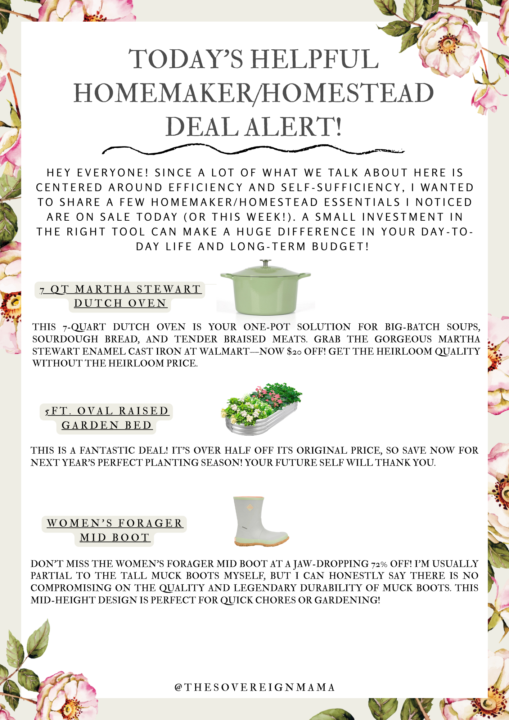 ✨ The American Homemaker Deal Alert! ✨