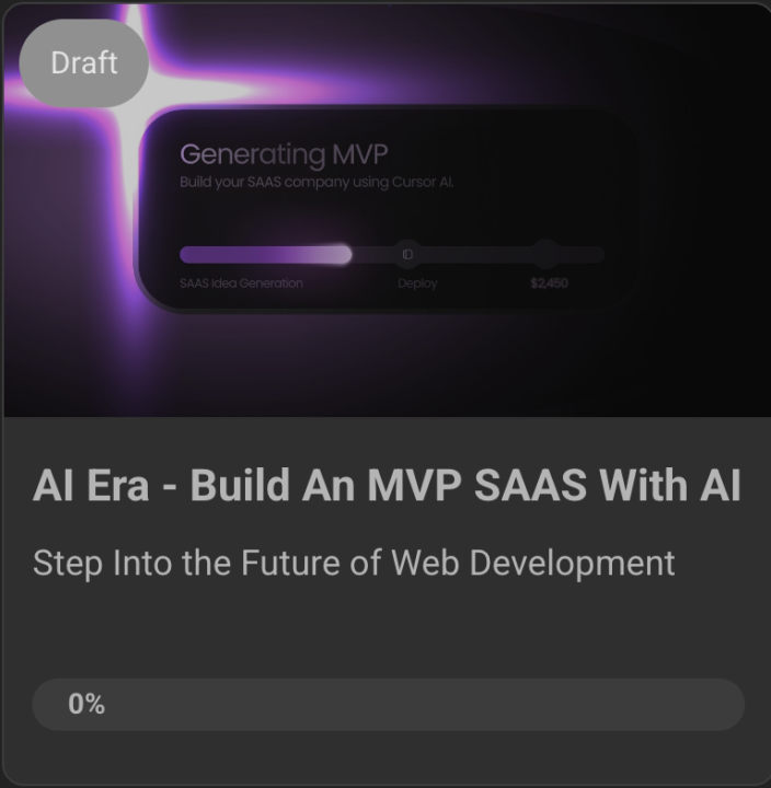 AI Era Course is almost here BOIS!!