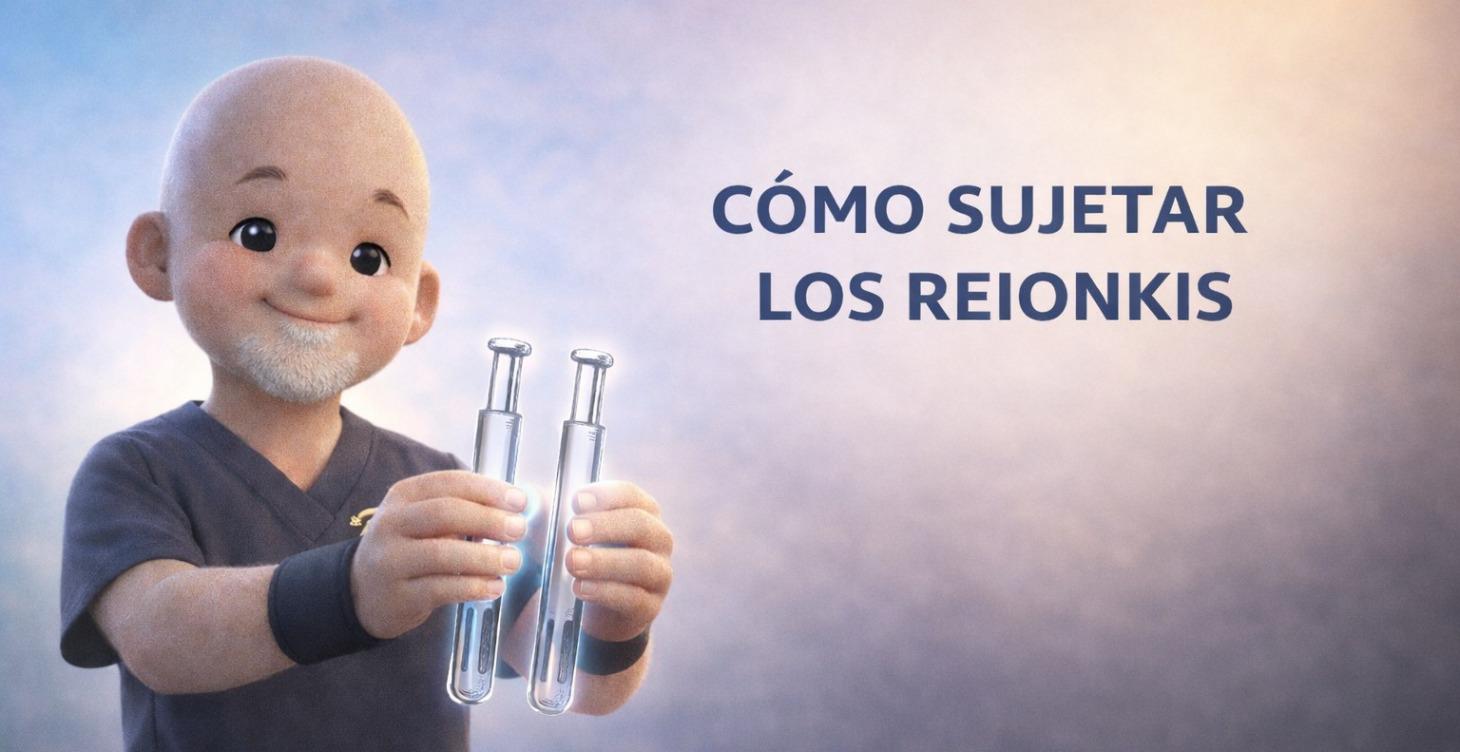 CÓMO SUJETAR LOS REIONKIS