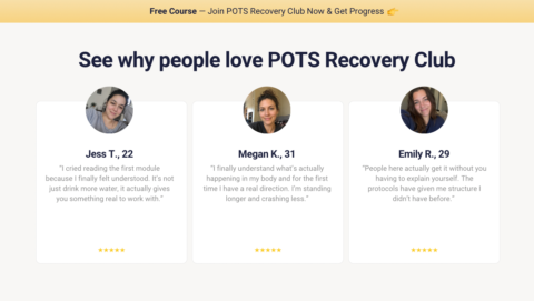 POTS Recovery Club gallery image