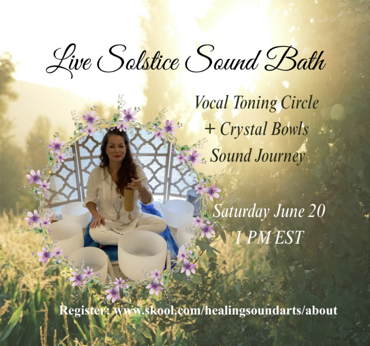 Happy Solstice! 🌿Toning Sound Journey Meditation