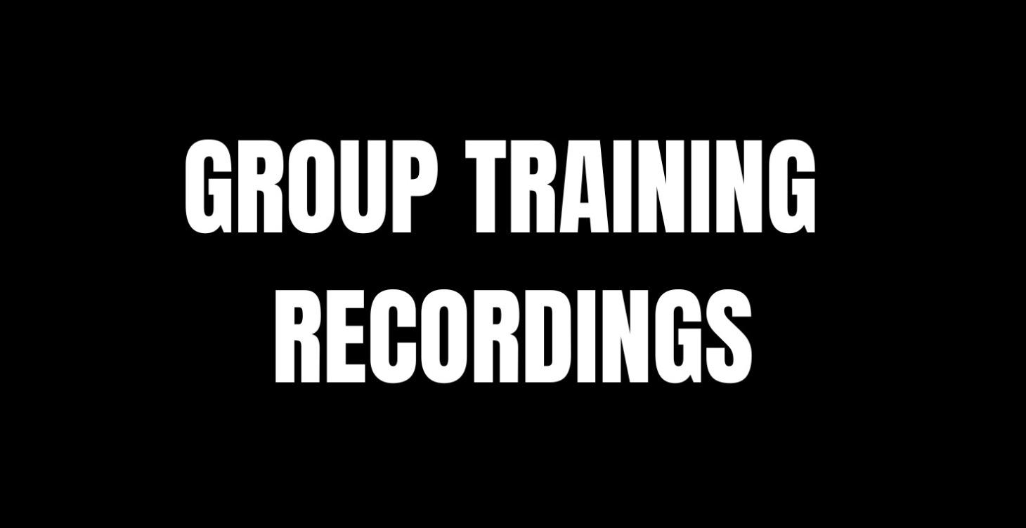 Group Training Recordings