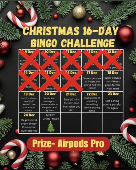 Day 9 : CHRISTMAS CHALLENGE