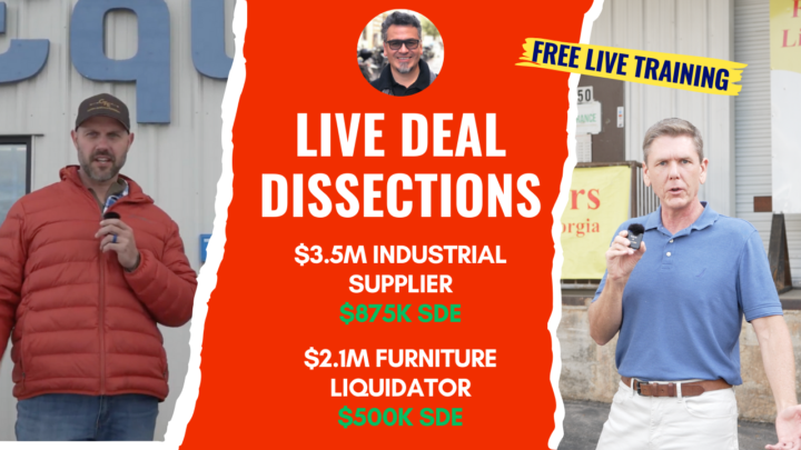 🚨 Live Deal Dissection This Thursday