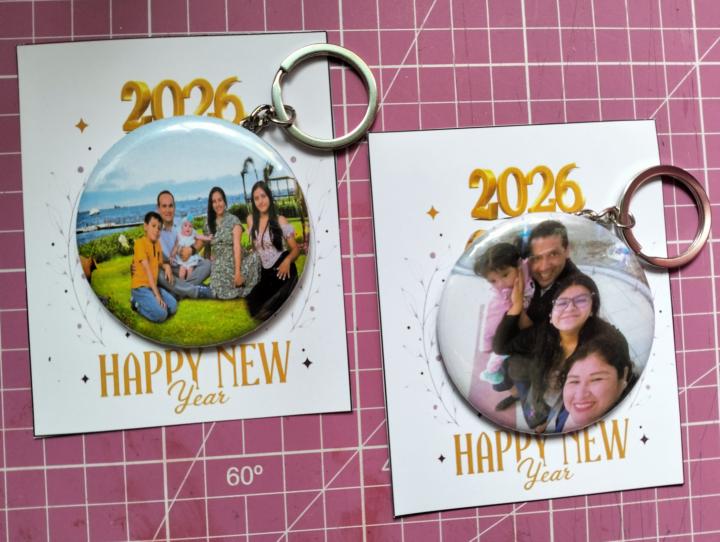Llaveros por año nuevo 