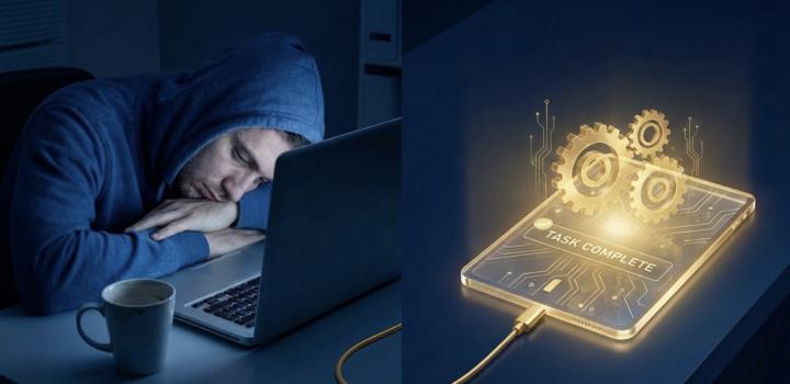 🔋 You are not a machine. (Thankfully, you own one).