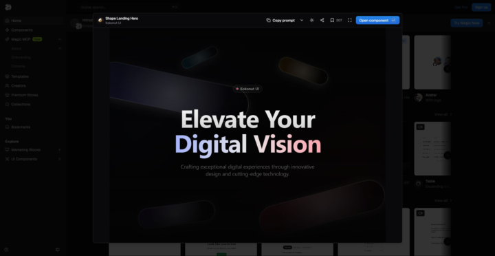 21st.dev is LITERALLY the NPM for design engineers and you're MISSING OUT