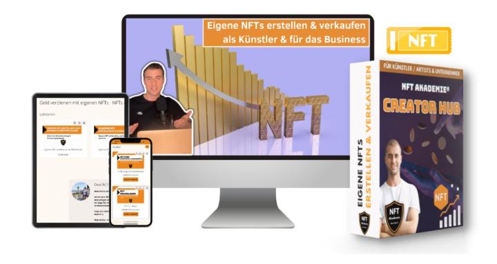 NFT Akademie® NFT Creator Hub