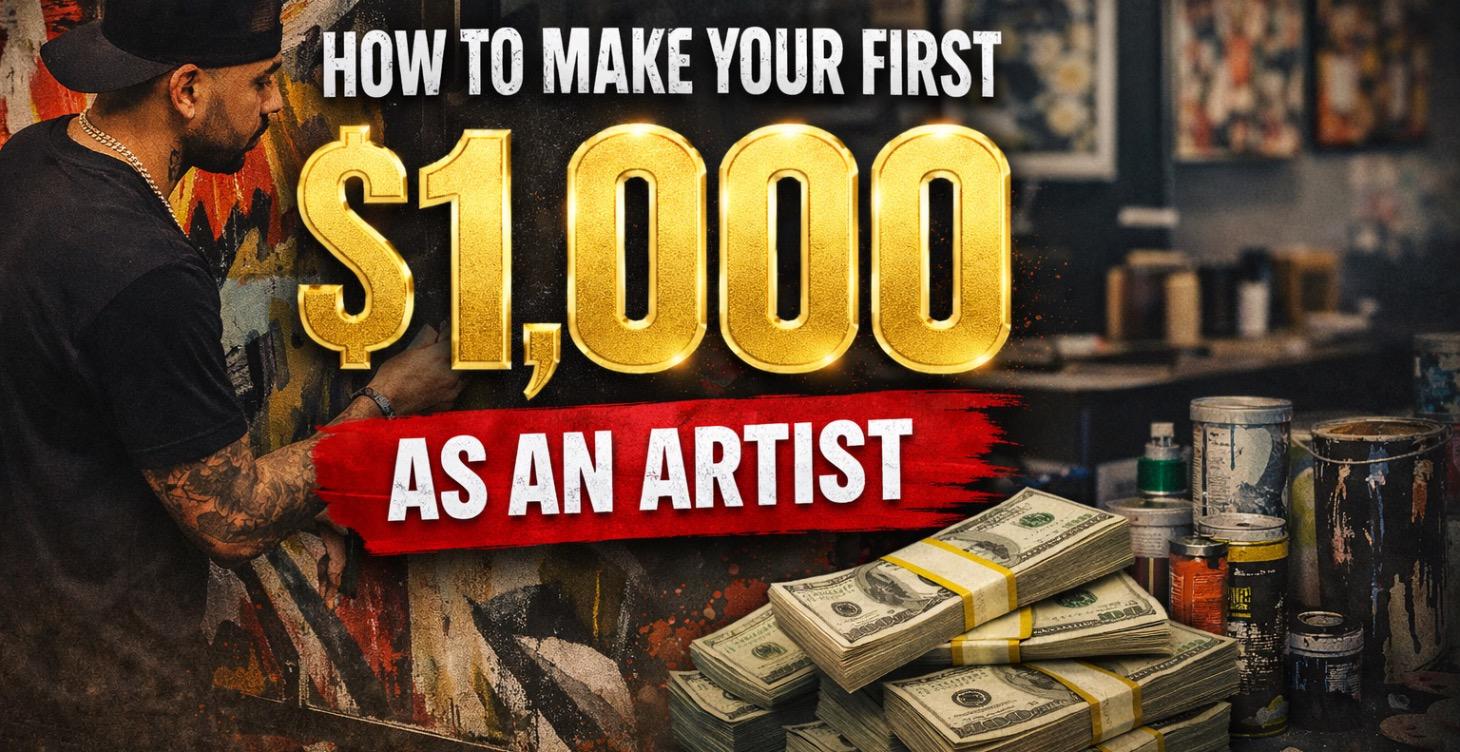 1:01 - How to Make Your First $1,000 as an Artist
