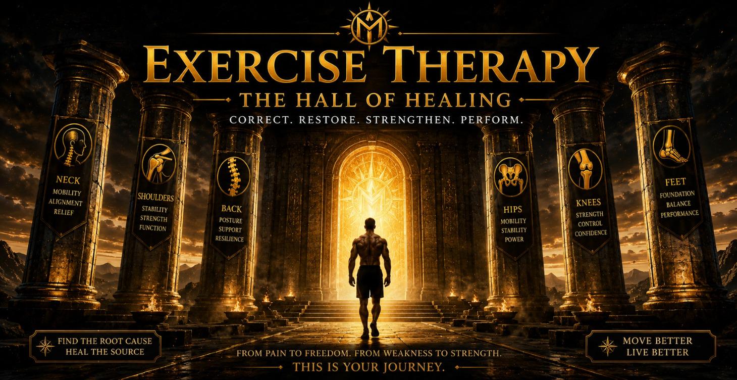 Exercise Therapy 🧘‍♂️