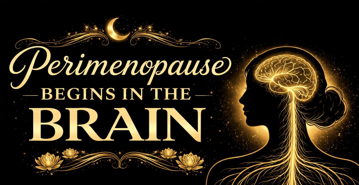 Perimenopause begins in our Brain