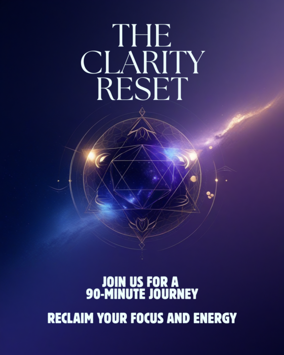 CLARITY RESET EVENT TONIGHT!